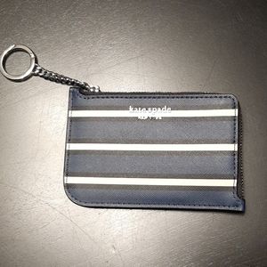 Kate Spade Cameron York Stripe Card/Change Holder